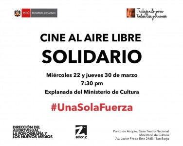 Cine al Aire Libre Solidario